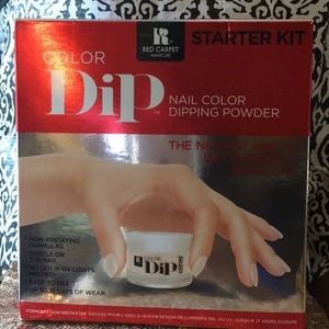 Red Carpet Color Dip Nail Starter Kit NIB